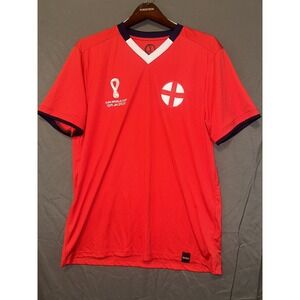 Men's FIFA World Cup Classic Secondary Soccer Jersey England ‎ Men's Size Large